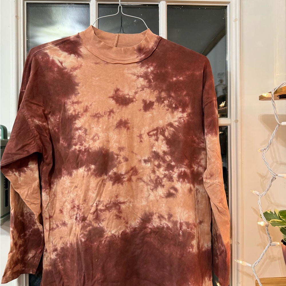 We The Free Earthy Tie-Dye Top